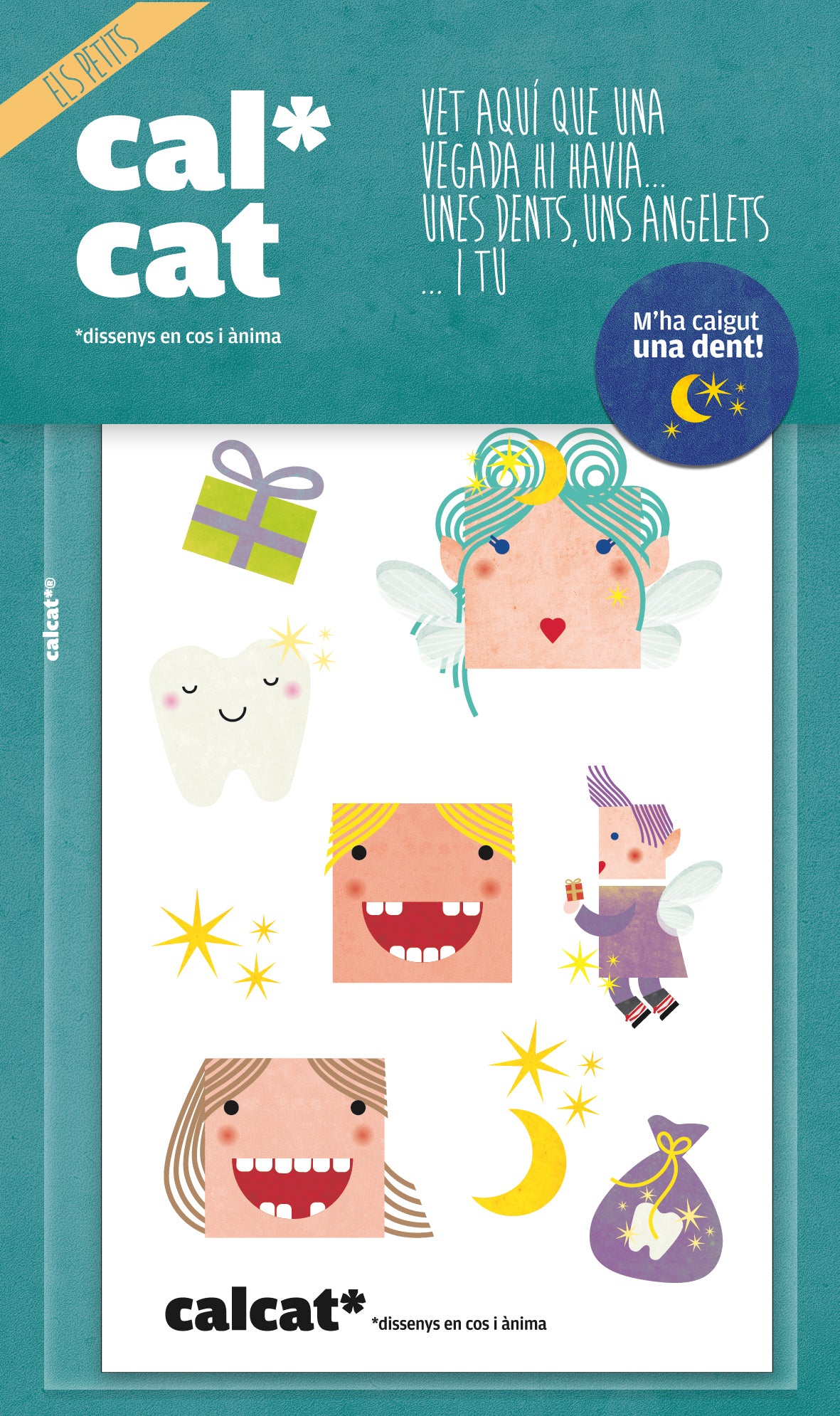 ELS PETITS CALCAT* Calcomanies col·lecció Els Angelets de les dents