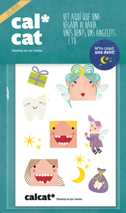 ELS PETITS CALCAT* Calcomanies col·lecció Els Angelets de les dents