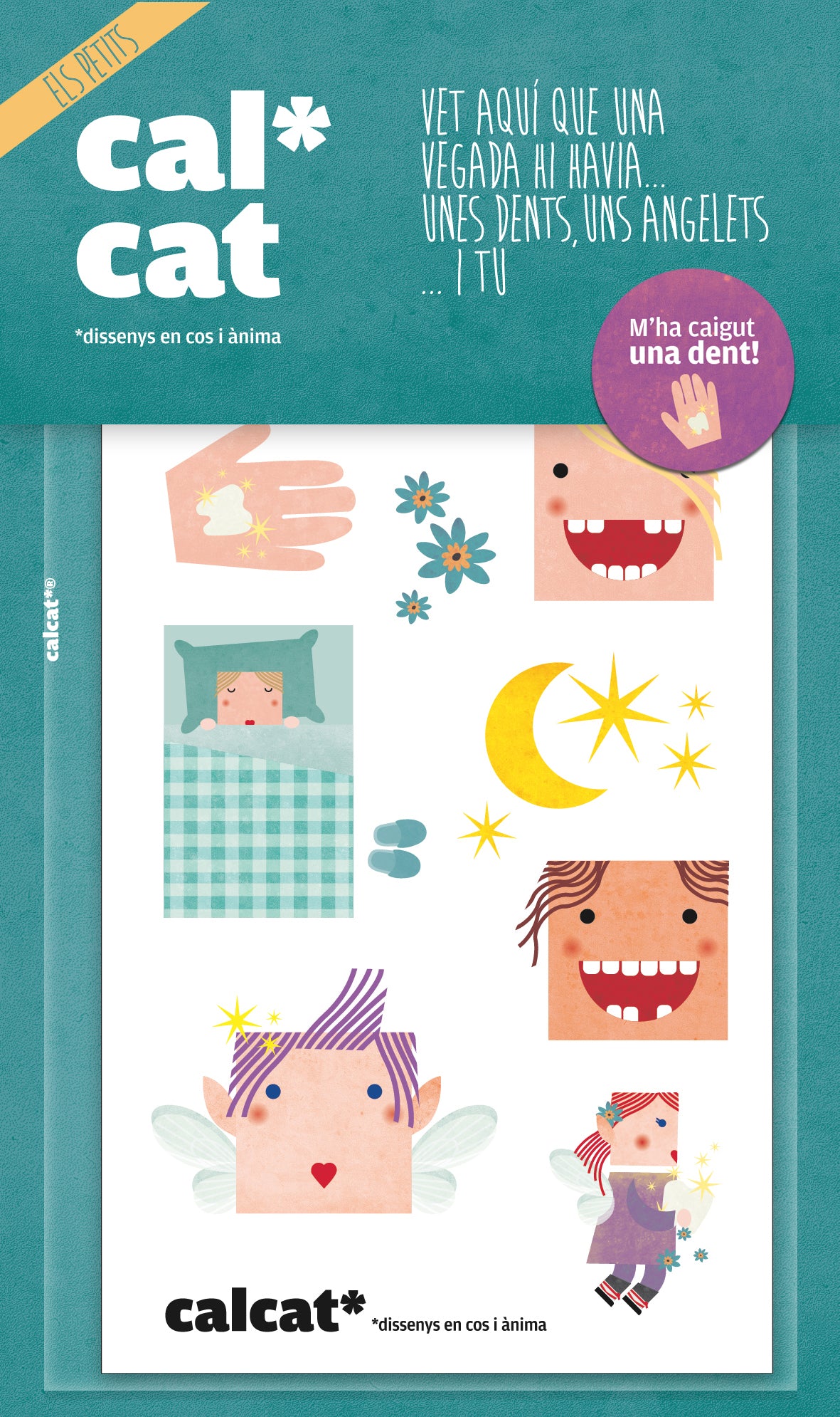 ELS PETITS CALCAT* Calcomanies col·lecció Els Angelets de les dents