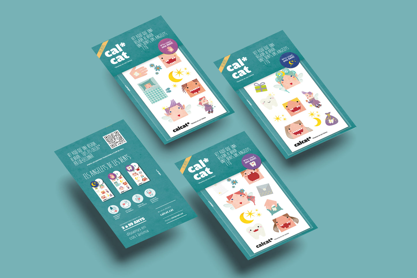 ELS PETITS CALCAT* Calcomanies col·lecció Els Angelets de les dents